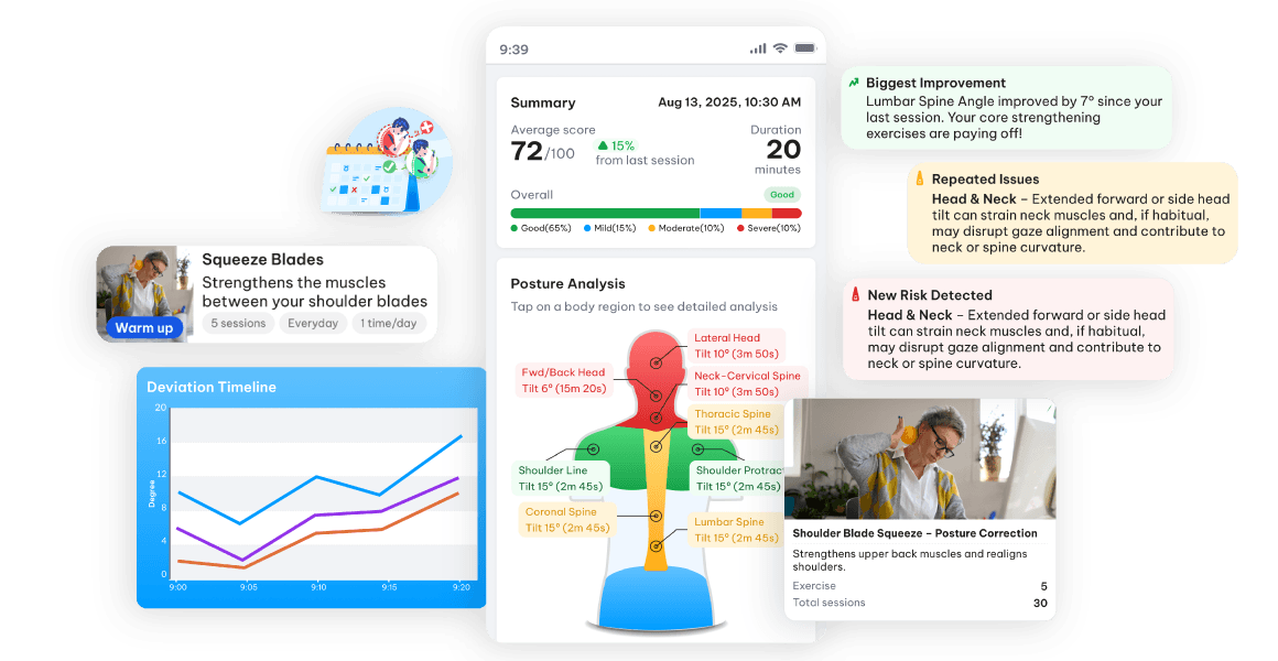 Posture insight report preview